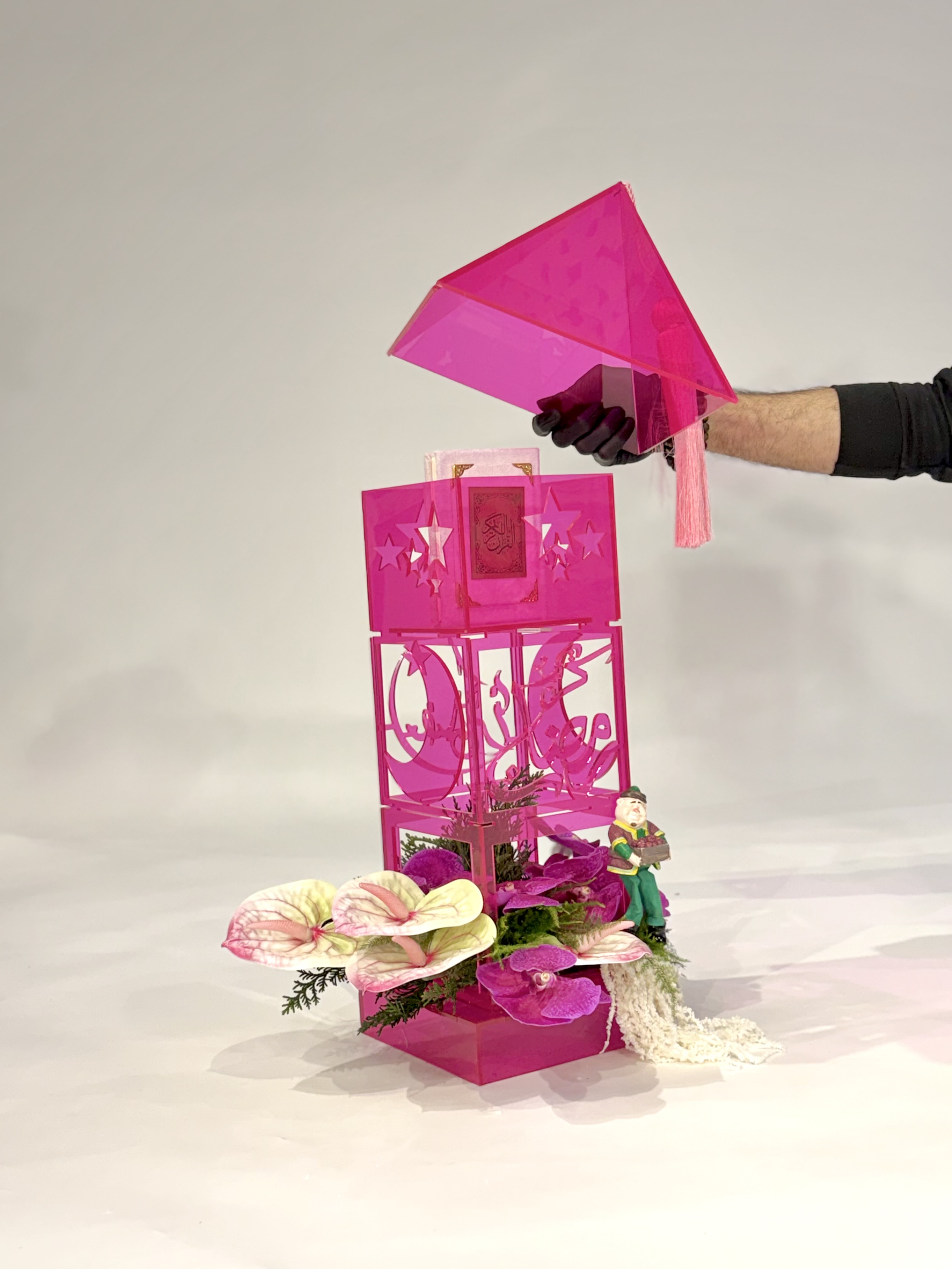 فانوس رمضان مع المصحف