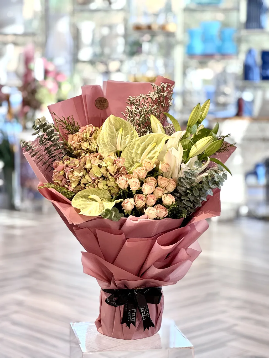 تنسيق ورد السيمون مع الانثريم